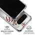 MLB New York Yankees Game Ball Pixel 9 Pro XL Clear Case